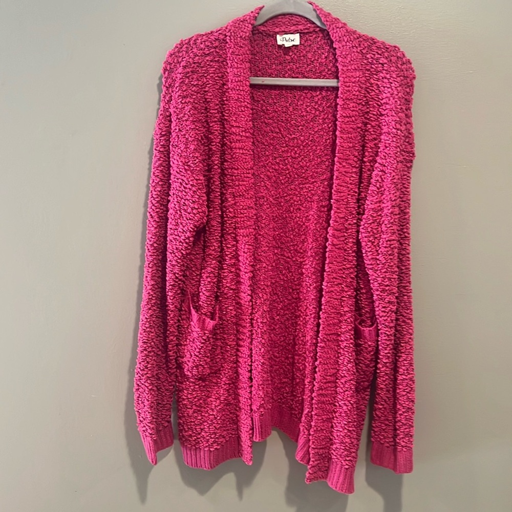 Magenta cardigan
